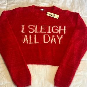 Garage crop Sweater ❤️